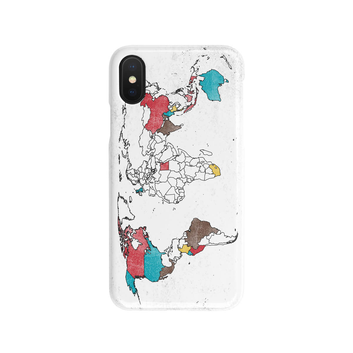 Custom Visited Countries Phone Case Travel Bible Shop
