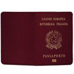 Italy passport cover